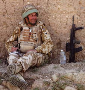 Lt Col Rupert Thorneloe, Officer Commanding 1st Bn Welsh Guards. kia Afghanistan 2009