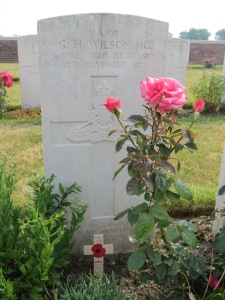 George Wilson's grave at Gwalia. Photographed for Marching in Memory, July 2015